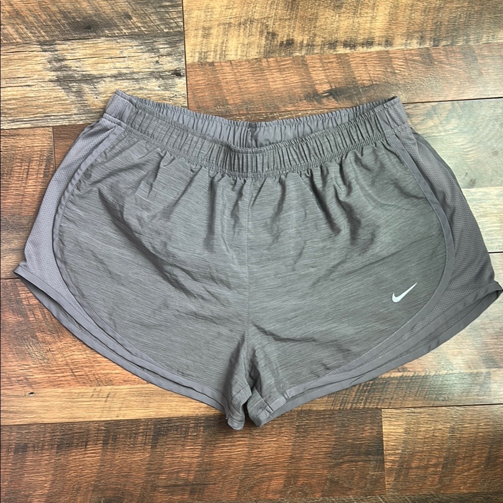Nike Women's Charcoal Grey Athletic Shorts